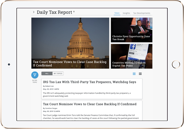 News Insights Bloomberg Tax Accounting - 