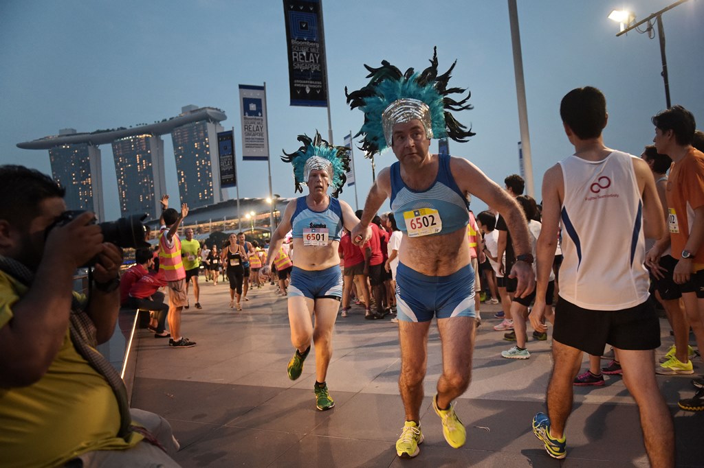 Bloomberg Square Mile Relay Singapore 2014