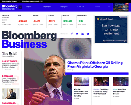 Bloomberg Launches Its Flagship Digital Destination: Bloomberg Business ...