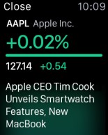 Bloomberg Business for Apple Watch