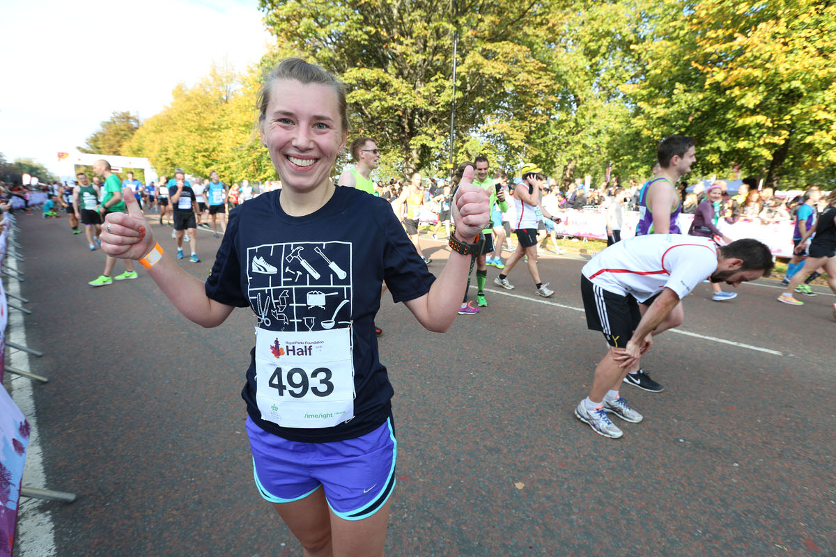 Bloomberg staff run the Royal Parks Half Marathon.