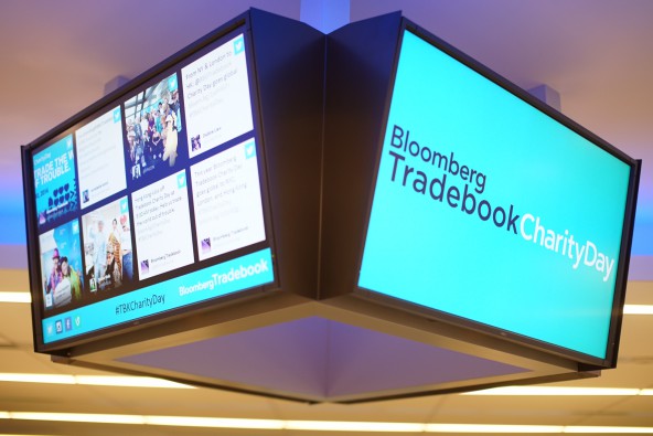 19 charities are involved in Bloomberg Tradebook's 4th annual charity day event on November 4