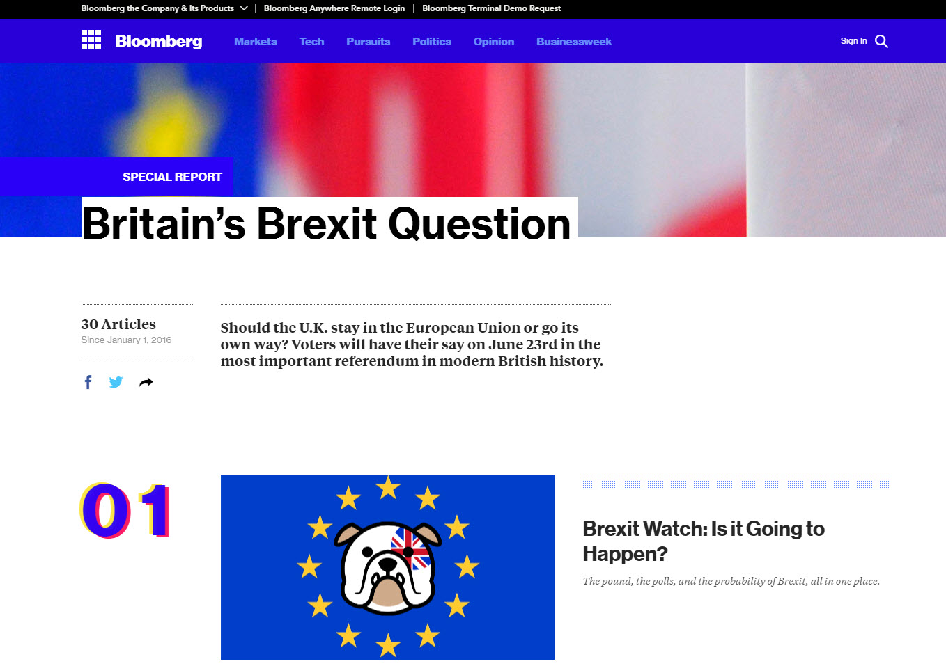 Join Bloomberg For Everything You Need To Know As Brexit Unfolds ...