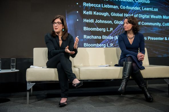 Heidi Johnson, Bloomberg’s Global Head of Community, Collaboration and Compliance Products
