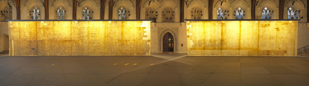 Jorge Otero-Pailos, The Ethics of Dust Installation at the Houses of Parliament
