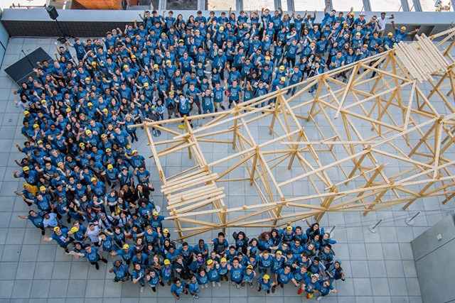 Bloomberg Intern Day of Service culminated with a visit to the Whitney Museum of Art and a welcome from Chief Operating Officer, Beth Mazzeo