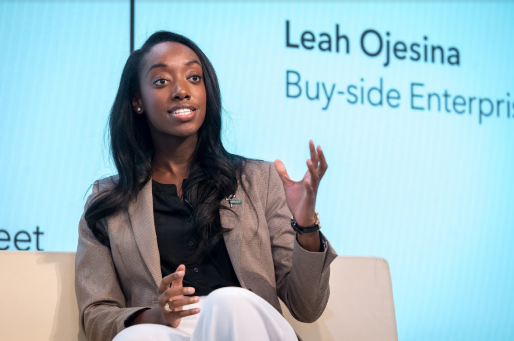 On International Women’s Day, Leah Ojesina, of Blooberg Sales reflected on her participation in Girls Take Wall Street program