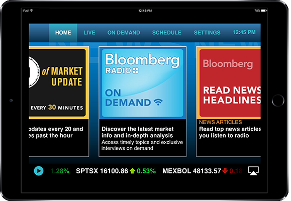 Bloomberg Radio+ | Bloomberg Apps