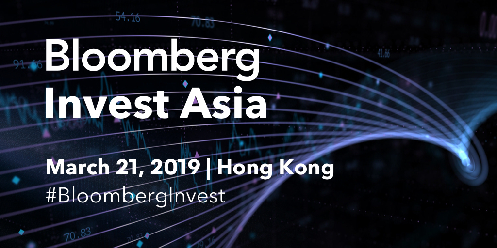 Bloomberg Invest Asia 2019 Bloomberg Live
