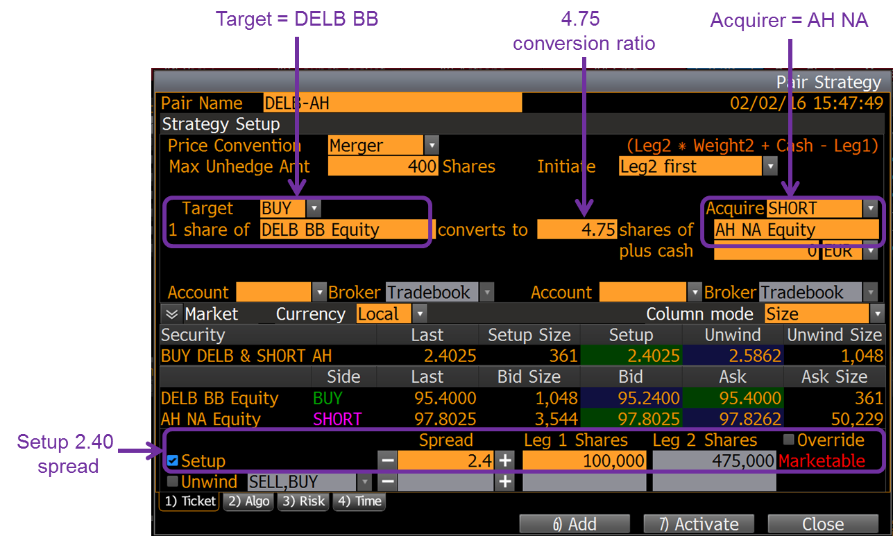 Bloomberg fixed income trading system